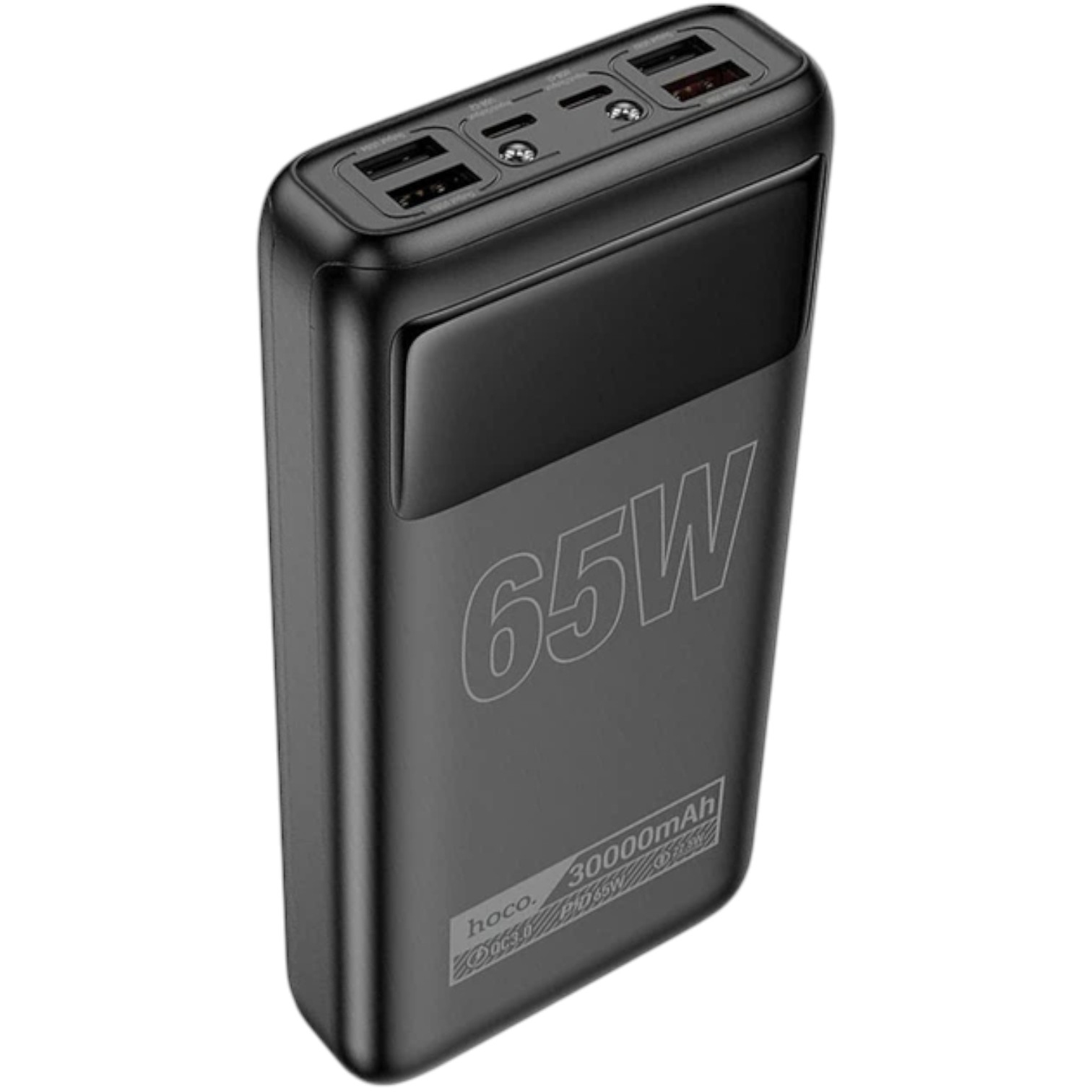 PowerBank HOCO DB81 Apollo PD   QC 65W 30000 mAh Black NEW 00-00017347